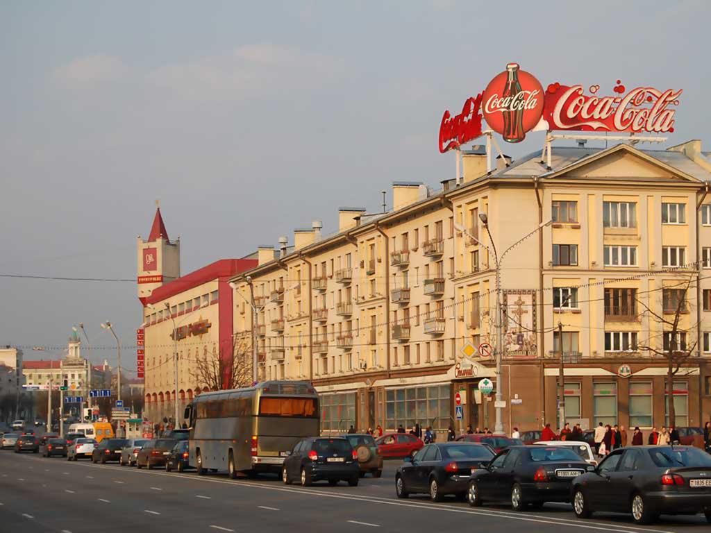 Nezavisimosti Apartment Minsk Exterior foto